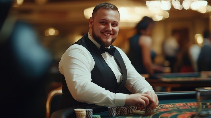 Filipino player picking lottery numbers on pisoking mobile browser
